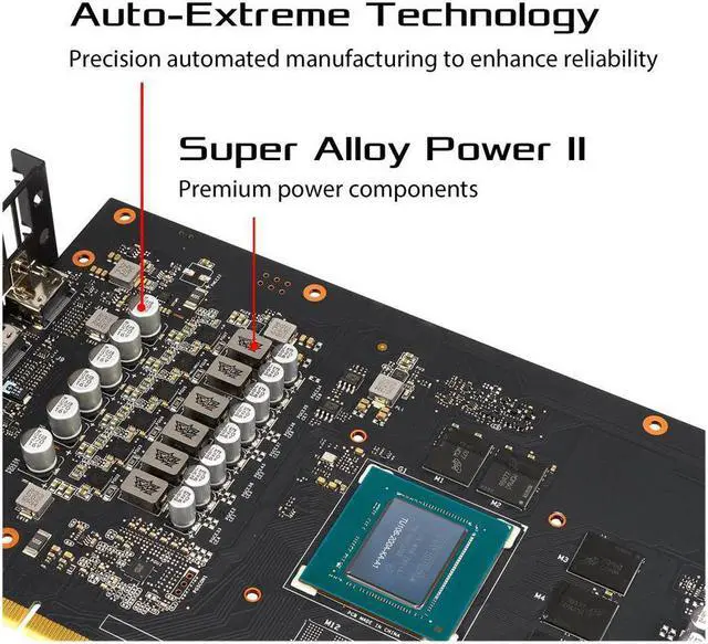 Alt view image 4 of 7 - ASUS ROG STRIX GeForce RTX 2060 DirectX 12 ROG-STRIX-RTX2060-O6G-EVO-GAMING 6GB 192-Bit GDDR6 PCI Express 3.0 HDCP Ready Video Card