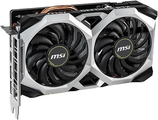 Alt view image 2 of 5 - MSI GeForce RTX 2060 DirectX 12 RTX 2060 VENTUS XS 6G OC 6GB 192-Bit GDDR6 PCI Express 3.0 x16 HDCP Ready Video Card Super graphics