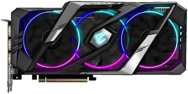 Alt view image 2 of 7 - GIGABYTE GV-N207SAORUS-8GC AORUS GeForce RTX 2070 SUPER Video Card