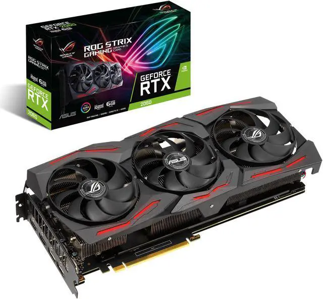 Main image of ASUS ROG-STRIX-RTX2060-A6G-EVO-GAMING ROG STRIX GeForce RTX 2060 Video Card