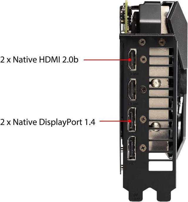 Alt view image 5 of 6 - ASUS ROG-STRIX-RTX2060-A6G-EVO-GAMING ROG STRIX GeForce RTX 2060 Video Card