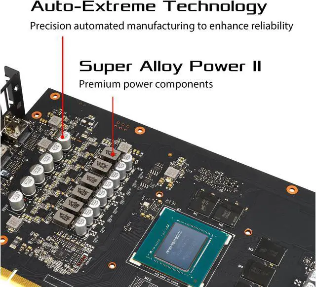 Alt view image 3 of 6 - ASUS ROG-STRIX-RTX2060-A6G-EVO-GAMING ROG STRIX GeForce RTX 2060 Video Card