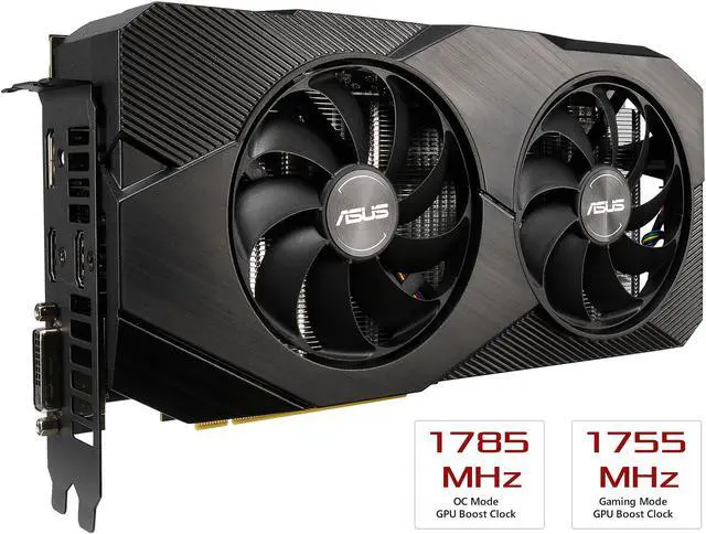 Alt view image 2 of 7 - ASUS DUAL-RTX2060-O6G-EVO Dual GeForce RTX 2060 Video Card