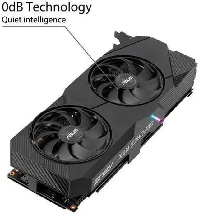 Alt view image 4 of 7 - ASUS DUAL-RTX2070S-A8G-EVO Dual GeForce RTX 2070 SUPER Video Card