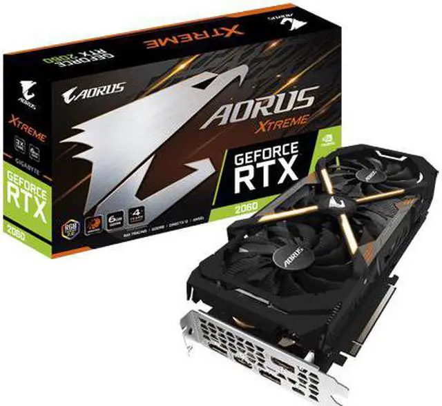 Alt view image 5 of 6 - GIGABYTE GV-N2060AORUS X-6GC REV2.0 AORUS GeForce RTX 2060 Video Card