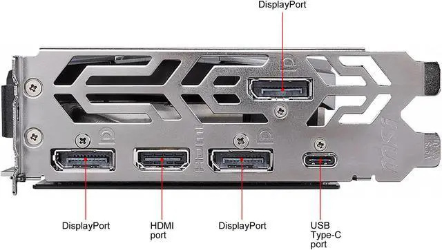 Alt view image 6 of 6 - MSI RTX 2070 DUKE 8G OCV1 GeForce RTX 2070 Video Card