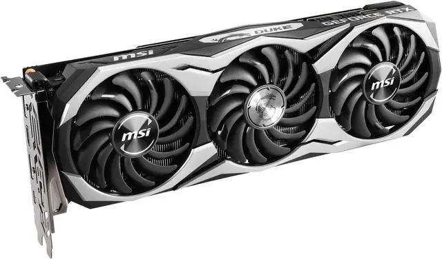 Alt view image 3 of 7 - MSI RTX 2070 DUKE 8G OC GeForce RTX 2070 Video Card