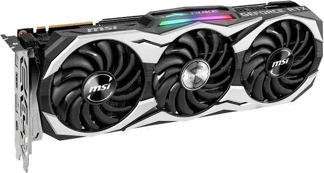 Alt view image 3 of 7 - MSI RTX 2080 DUKE 8G OC GeForce RTX 2080 Video Card