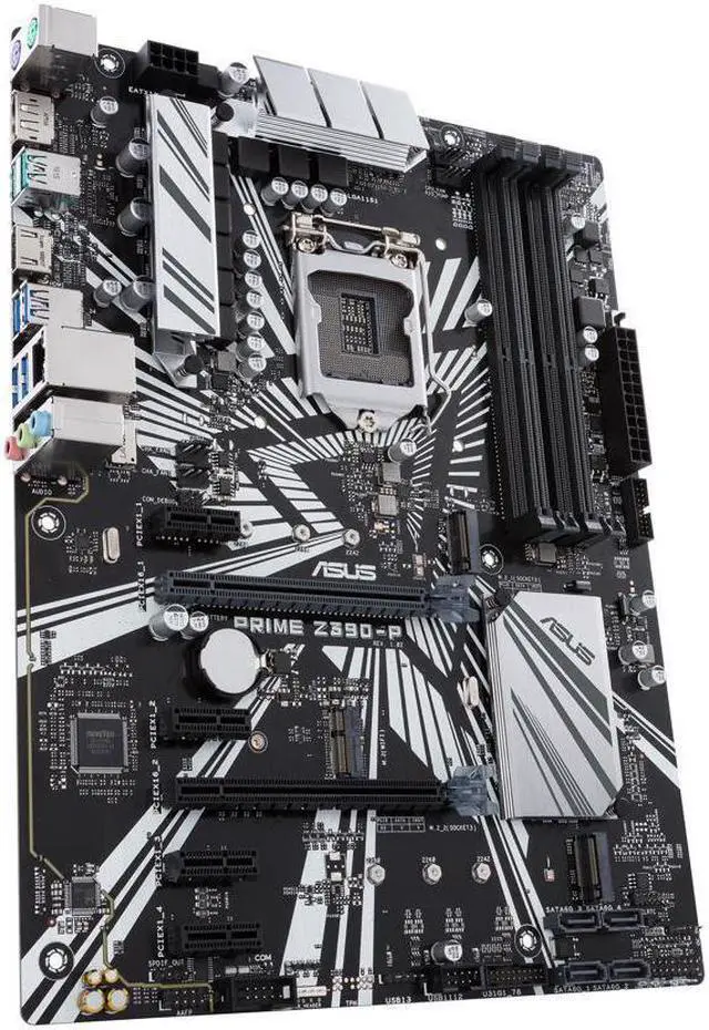 Alt view image 2 of 4 - ASUS PRIME Z390-P Intel Z390 1151 LGA ATX M.2 Desktop Motherboard B