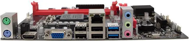 Alt view image 6 of 7 - Jingsha H81 M-ATX Desktop Motherboard LGA1150 CPU I3 4170 i5 4590 DDR3 USB 3.0 SATA 6Gb/s
