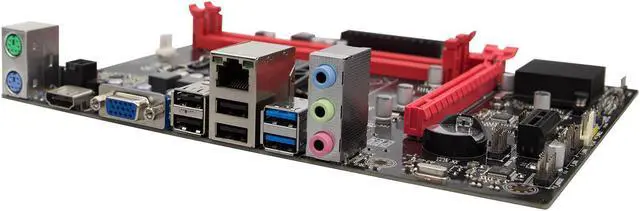 Alt view image 5 of 7 - Jingsha H81 M-ATX Desktop Motherboard LGA1150 CPU I3 4170 i5 4590 DDR3 USB 3.0 SATA 6Gb/s