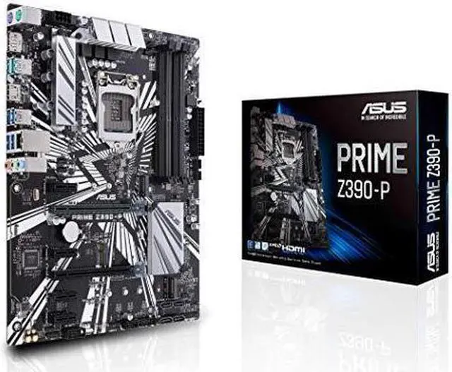 Main image of Asus Prime Z390-P LGA1151 (Intel 8th and 9th Gen) DDR4 DP HDMI M.2 Z390 ATX Motherboard with USB 3.1 Gen2