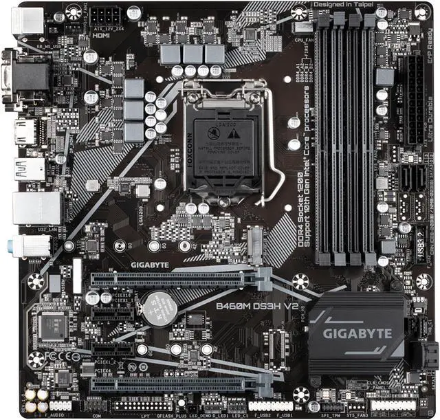 Main image of GIGABYTE B460M DS3H V2 (rev 1.0) Micro ATX Intel Motherboard