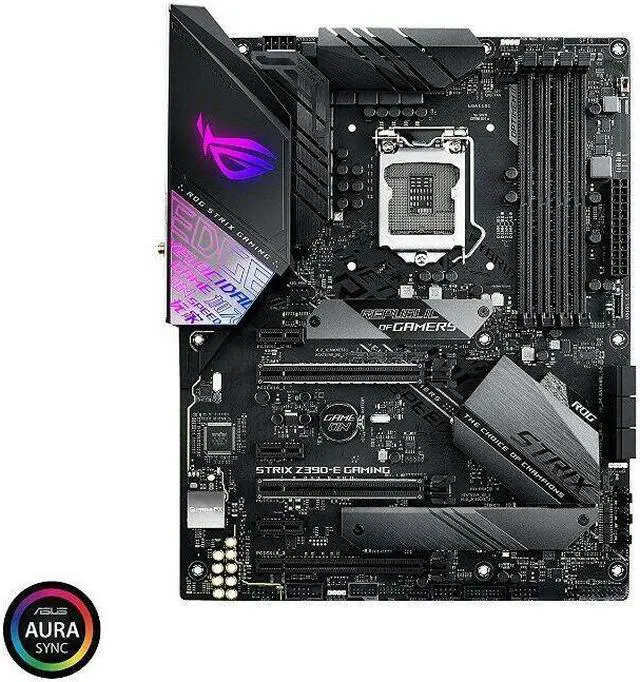 Alt view image 2 of 5 - ASUS ROG Strix Z390-E Gaming LGA 1151 (300 Series) Intel Z390 HDMI SATA 6Gb/s US