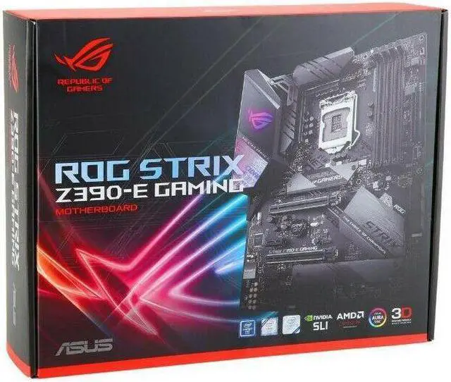 Main image of ASUS ROG Strix Z390-E Gaming LGA 1151 (300 Series) Intel Z390 HDMI SATA 6Gb/s US