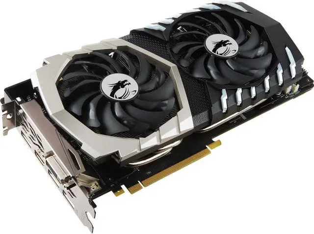 Main image of MSI GeForce GTX 1070 Ti DirectX 12 GTX 1070 Ti Titanium 8G 8GB 256-Bit GDDR5 PCI Express 3.0 x16 HDCP Ready SLI Support ATX Video Card - (Chinese Packaging and Manual)