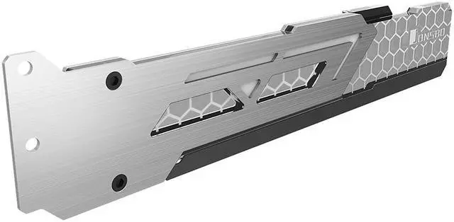 Alt view image 4 of 7 - JONSBO VC-3 RGB GPU Brace (non-addressable RGB Edition) Vertical Universal Graphic Card Holder Supports Long Graphics Card, Magnesium-Aluminum Alloy Body, Height Adjustable, Powered by Motherboard Fan
