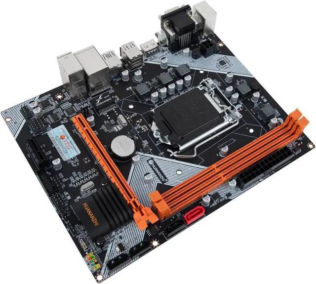 Alt view image 2 of 4 - HUANANZHI B75 M-ATX Motherboard Support LGA 1155 CPU Core I5-3450 I5-3470 USB 3.0 SATA3.0