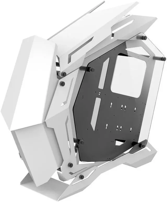 Alt view image 4 of 6 - JONSBO MechWarrior MOD-3 Gaming Computer Case Support XL-ATX Motherboard 360mm Liquid Cooler Front Panel with 5V ARGB Lighting USB 3.0 *2 White