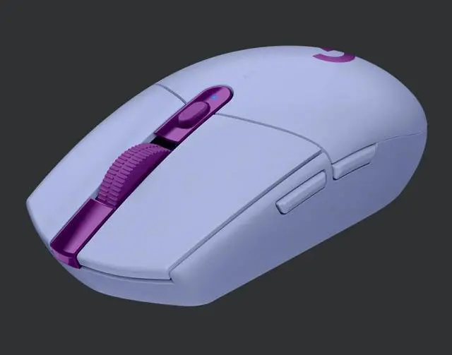 Alt view image 4 of 4 - Logitech G305/G304 LIGHTSPEED Wireless Gaming Mouse, Purple