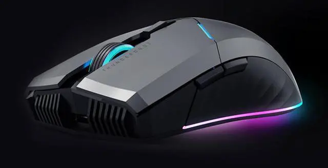 Main image of Thunderobot ML703 Wired/Wireless gaming mouse 16000 DPI RGB backlight 1000Hz polling rate 6 buttons -black