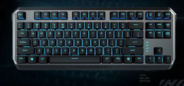 Main image of Thunderobot KL5087R Red Switch 87keys Wireless Metal Mechanical Gaming Keyboard  silver