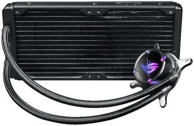 Alt view image 6 of 6 - ASUS ROG STRIX LC II 280 RGB AIO Liquid CPU Cooler 280mm Radiator (Dual 140mm 4-pin PWM Fans) with Armoury Creat Controls ARGB