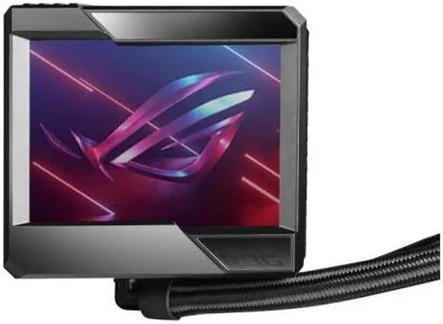 Alt view image 2 of 7 - ASUS ROG RYUJIN II 240 AIO Liquid CPU Cooler 240mm Radiator (Two 120mm 4-pin PWM Fans) with Armoury Creat Controls