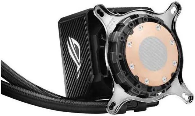 Alt view image 5 of 7 - ASUS ROG RYUJIN II 240 AIO Liquid CPU Cooler 240mm Radiator (Two 120mm 4-pin PWM Fans) with Armoury Creat Controls
