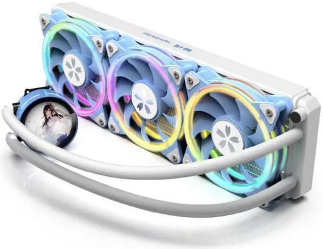 Alt view image 3 of 4 - CPU All-in-one Water Cooling Radiator ARGB 12cm Fan Supports Multi-platform Huajia 360 Water Cooling