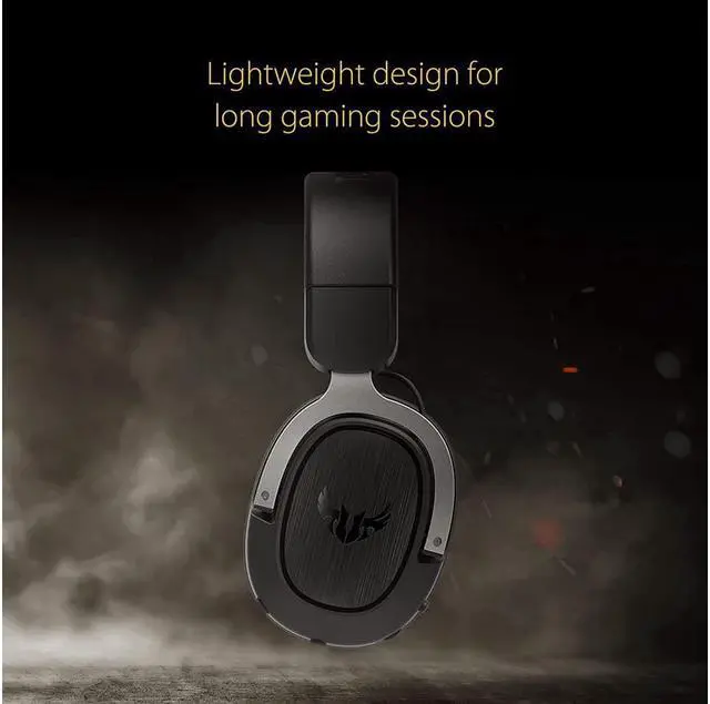 Alt view image 3 of 5 - ASUS TUF Gaming H3 3.5mm Connector Virtual 7.1 Surround Sound Circumaural Wired Gaming Headset-Gray