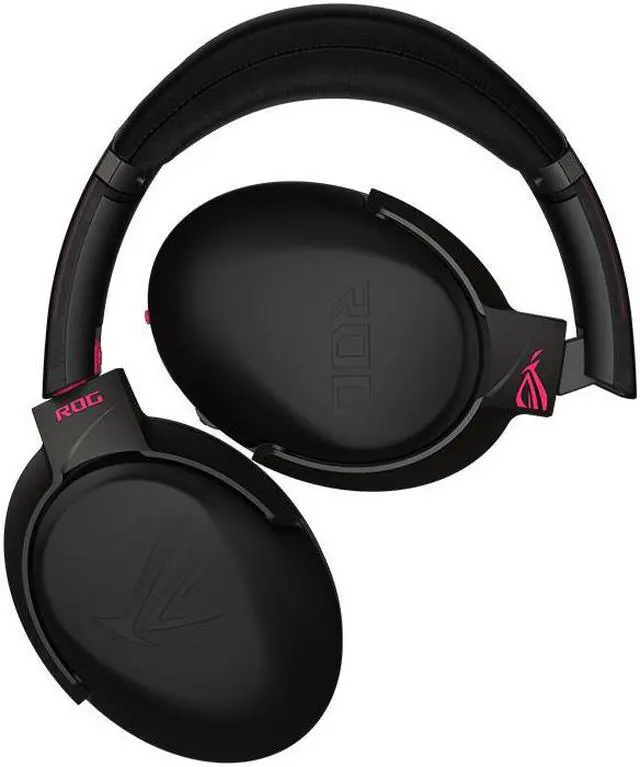 Alt view image 4 of 6 - ASUS ROG Strix GO Punk Pink Wired/ Wireless Dual-mode Connection Gaming Headset Virtual 7.1 Surround Sound And Noise-canceling Microphone
