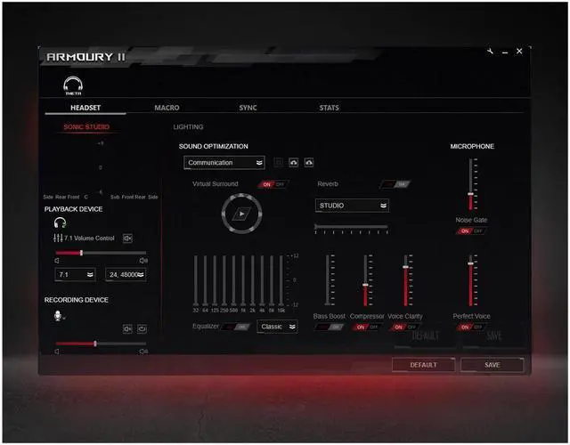 Alt view image 6 of 6 - ASUS ROG Theta 7.1 USB-C Gaming Headset with 7.1 Surround Sound, AI Noise-Cancelling Microphone, ROG Home-theater-grade 7.1 DAC, ESS Quad-drivers for PC, PS4, Nintendo Switch and Smart Devices