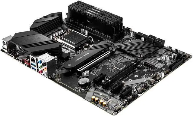 Alt view image 5 of 6 - MSI PRO Z490-A PRO LGA 1200 Intel Z490 SATA 6Gb/s ATX Intel Motherboard