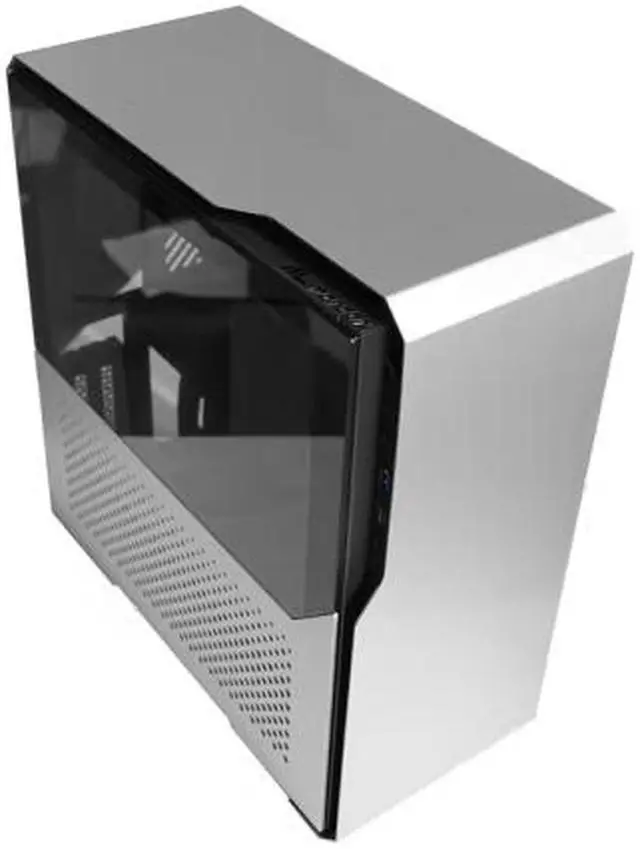 Alt view image 4 of 7 - H.E. SilverLining 160G ITX Mini ITX Computer Case Support 240mm Radiator,Support ITX Motherboard, Dual-Chamber Ventilation, USB3.0 +Type-c Computer Case