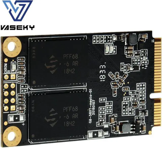 Alt view image 4 of 4 - Vaseky Mini 1.8'' mSATA SSD 128G MLC Solid State Drive for Notebook Standrad Notebook mini-SATA128G Micron MLC Grain SSD