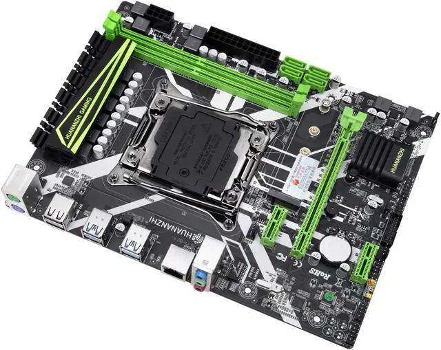 Alt view image 3 of 4 - HUANANZHI X99-8M M-ATX Desktop Motherboard LGA 2011-v3 E5 v3 v4 I7 CPU DDR4 RAM Supports E5 2680V3 4620V3 2506V3 2680 V3 E5 V3 V4 Xeon DDR4 CPU M.2 PICE NVMe Socket DDR4 USB 3.0