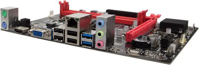Alt view image 5 of 7 - Jingsha H81 M-ATX Desktop Motherboard LGA1150 CPU I3 4170 i5 4590 DDR3 USB 3.0 SATA 6Gb/s
