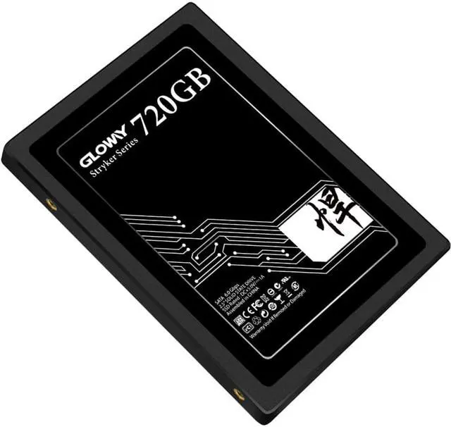 Alt view image 2 of 5 - Gloway STK 2.5" 720GB SSD SATA III Internal Solid State Drive (SSD) 6Gb/s 2.5"/7mm