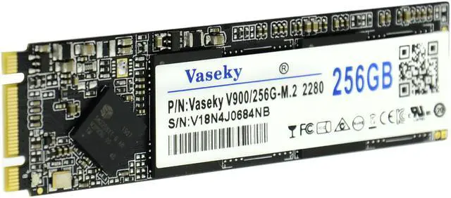 Alt view image 2 of 4 - Vaseky M.2 2280 SATA 256GB SSD Internal Solid State Drive (SSD) for Desktop Notebook Standard M.2 SATA 256GB Internal Solid State Disk