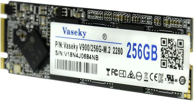 Alt view image 3 of 4 - Vaseky M.2 2280 SATA 256GB SSD Internal Solid State Drive (SSD) for Desktop Notebook Standard M.2 SATA 256GB Internal Solid State Disk