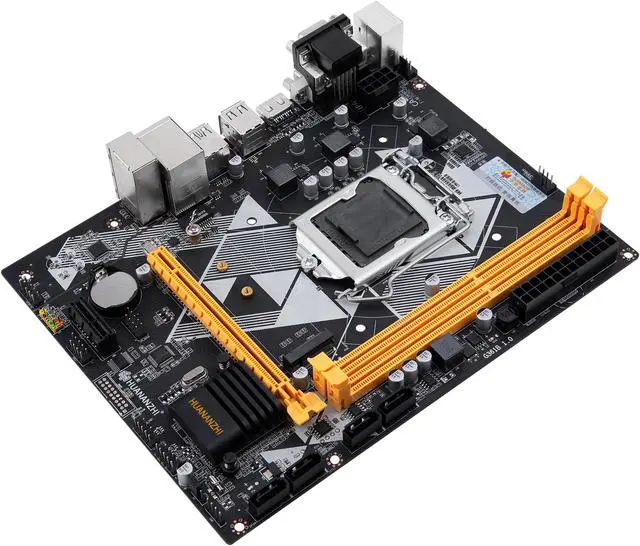 Alt view image 2 of 4 - HUANANZHI B85 M-ATX Desktop Motherboard CPU 1150 Core i3 i5 i7 Socket 1150 DDR3 VGA+DVI+HDMI  + CPU I5 4460 Solution Combo