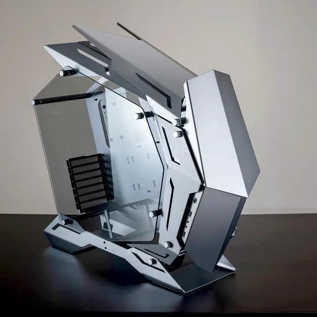 Alt view image 5 of 7 - JONSBO MechWarrior MOD-3 Gaming Computer Case Support XL-ATX Motherboard 360mm Liquid Cooler Front Panel with 5V ARGB Lighting USB 3.0 *2