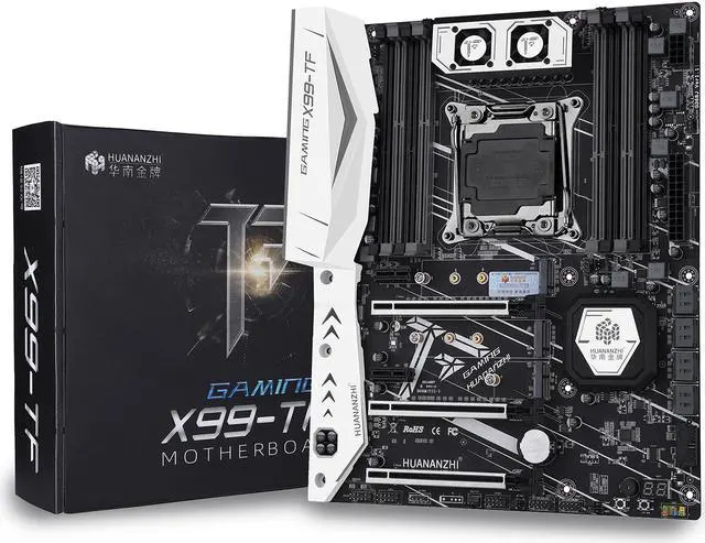 Alt view image 4 of 8 - HUANANZHI X99-TF ATX Standard Desktop Motherboard LGA 2011-v3 E5 v3 v4 I7 CPU DDR4 DDR 3 RAM Supports E5 2680V3 2506V3 2678 V3 E5 V3 V4 Xeon CPU Dual M.2 PICE NVMe Socket Support DDR3 or DDR4 USB 3.0