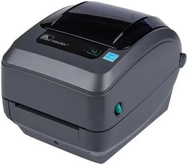 Main image of Zebra GX430t Thermal Transfer Desktop Printer USB Serial Parallel Port