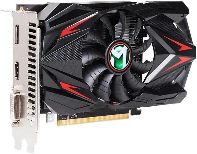 Main image of Maxsun Radeon RX 550 4G Graphic Card GDDR5 GPU Gaming Video Card video For PC New cyclone blade cooling system 9CM large size frost blade fan