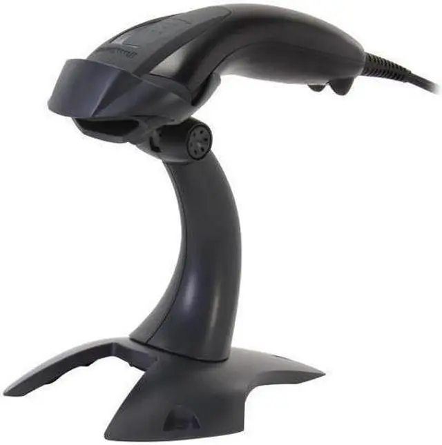 Alt view image 3 of 5 - Honeywell Voyager 1200g Wired Laser 1D Barcode Scanner, RS232/USB/KBW/IBM, USB Kit with Stand, Black - 1200G-2USB-1