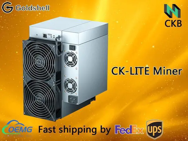 Alt view image 3 of 3 - Goldshell CK-Lite 6.3Th/s 1200W Miner,New in Stock CKB Mining Machine