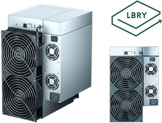 Alt view image 2 of 2 - In Stock Gold-shell LB LITE LBRY Miner Hashrate:1620GH/S(±5%) Wall Power: 1450W/h(±5%)