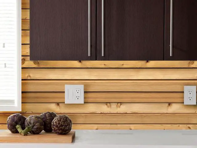 Main image of Style7 24" x 12" Faux Wood Wall Paper Wall Mural